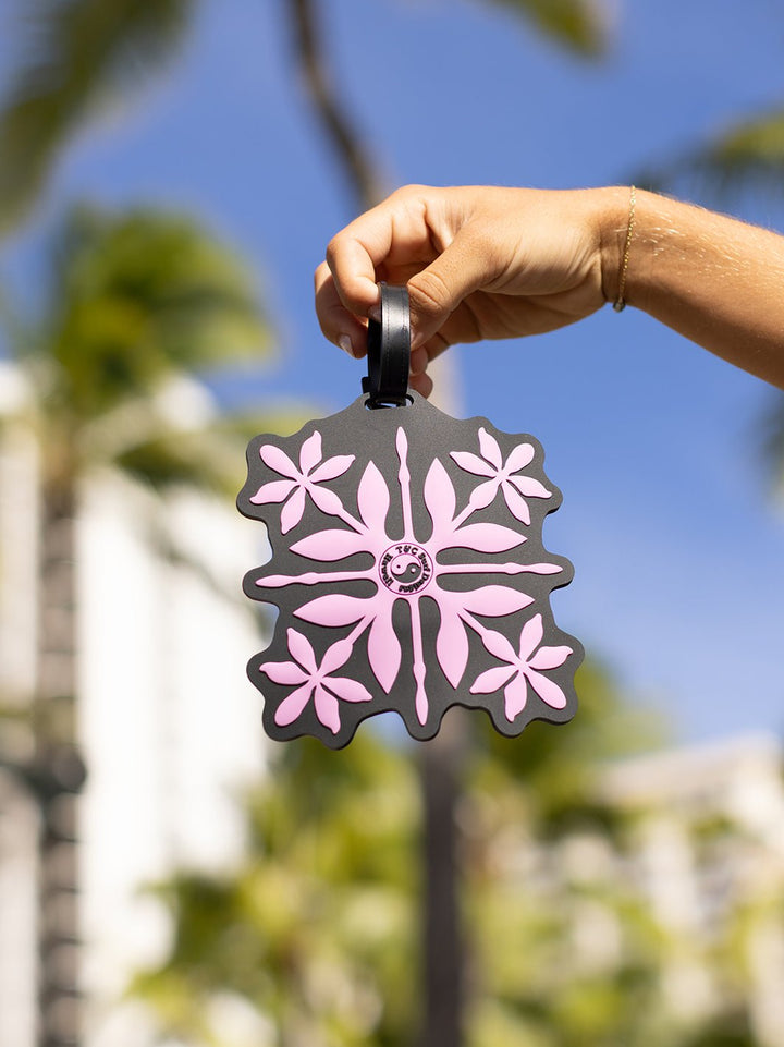 T&C Surf Designs Luggage Tag, Tiare Quilt