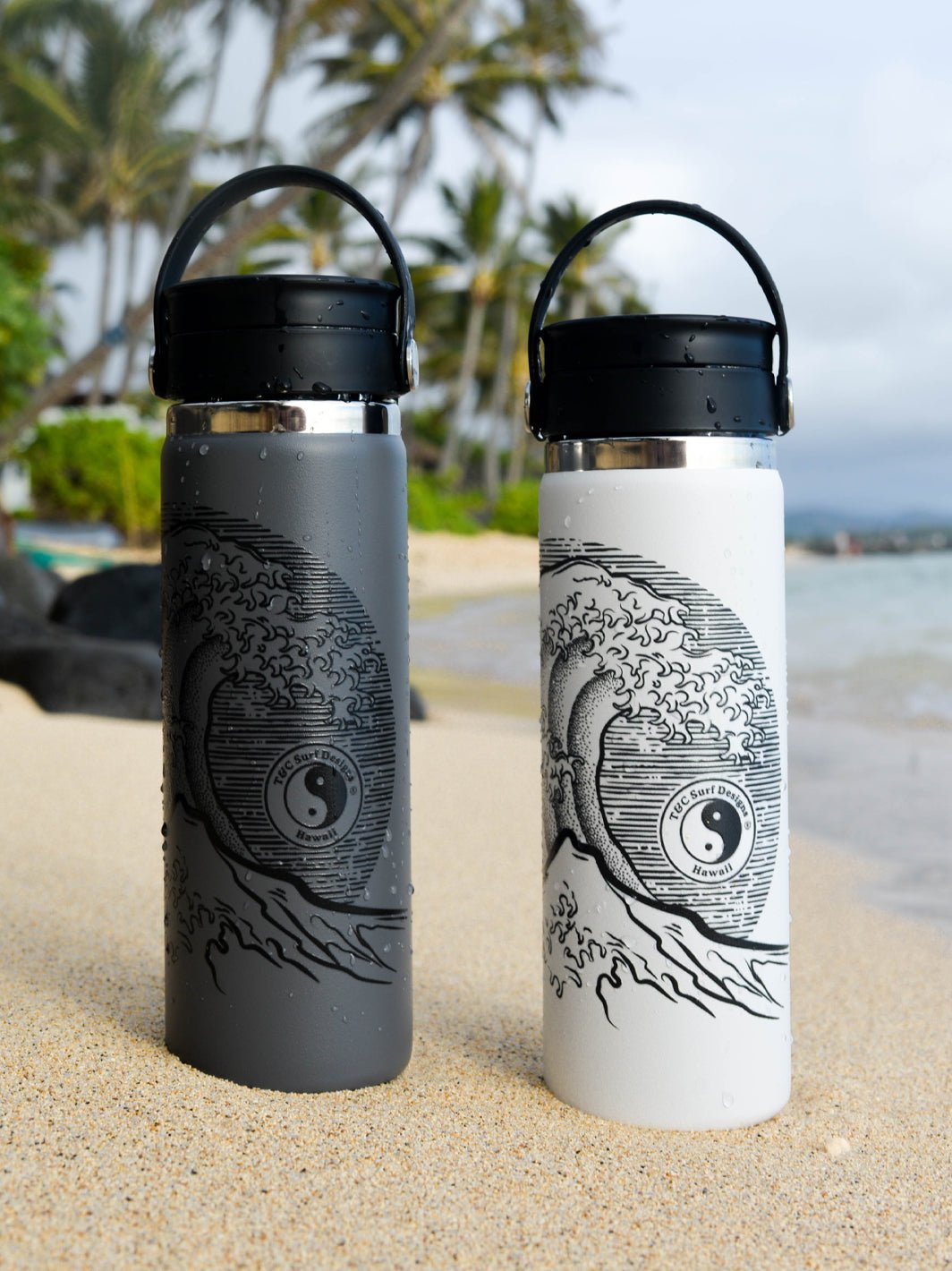 T&C Surf Designs T&C Surf 20 oz Stoked Hokusai Hydro Flask,