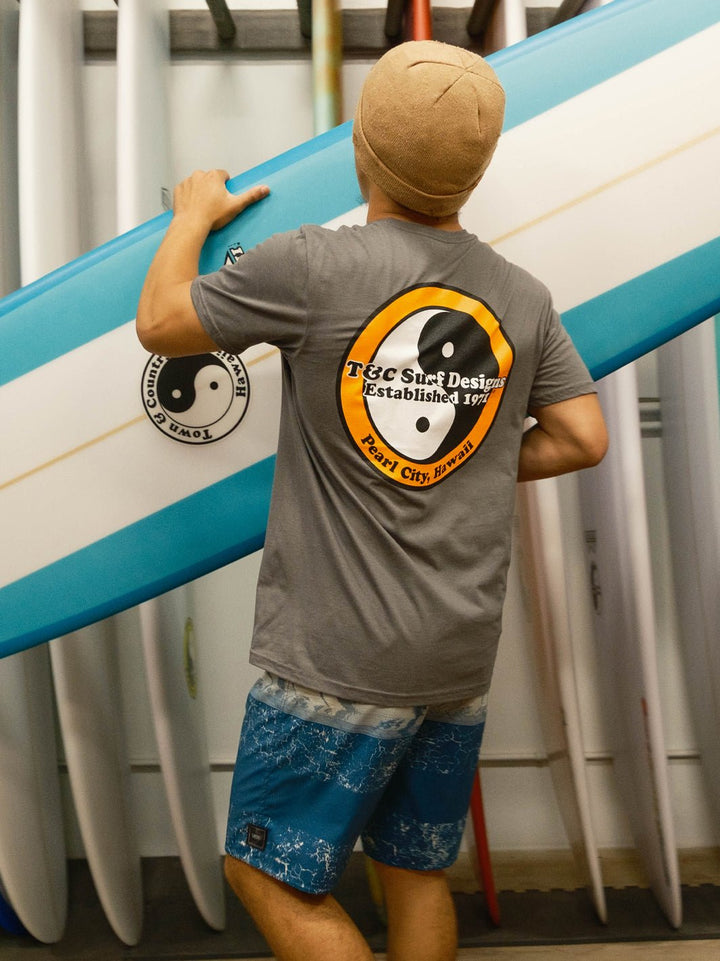 T&C Surf Designs Retro Neon Jersey Tee,