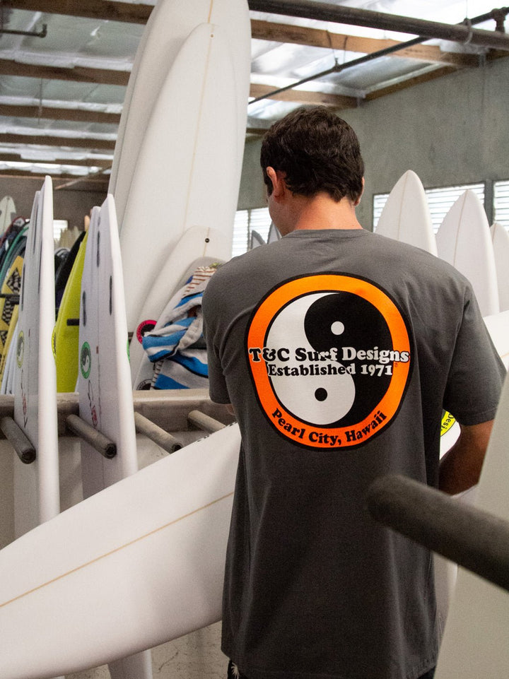 T&C Surf Designs Retro Neon Jersey Tee,