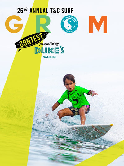 T&C Surf Designs Grom Contest 2024, Boys Longboard 6-9 Years Old