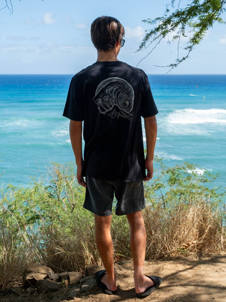 T&C Surf Designs Stoked Hokusai Jersey Tee,