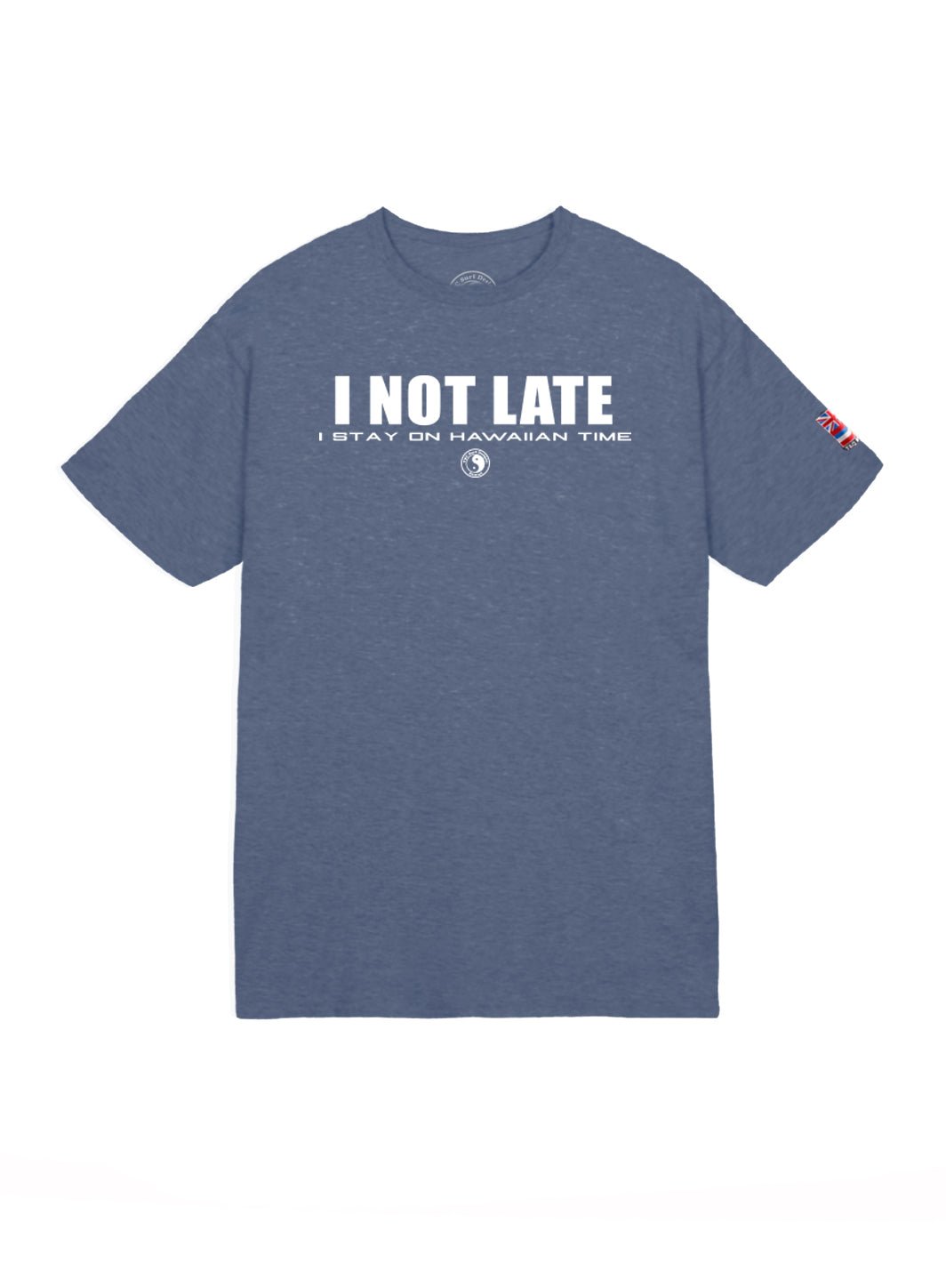 T&C Surf Designs Hawaiian Time Jersey Tee, Navy Heather / S