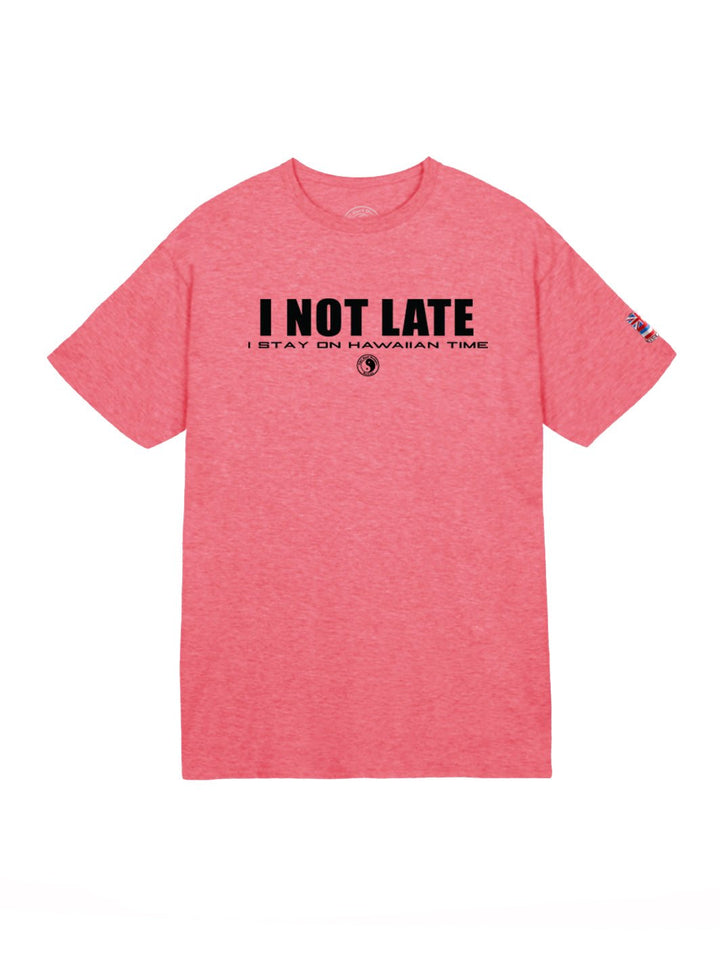 T&C Surf Designs Hawaiian Time Jersey Tee, Red Heather / S