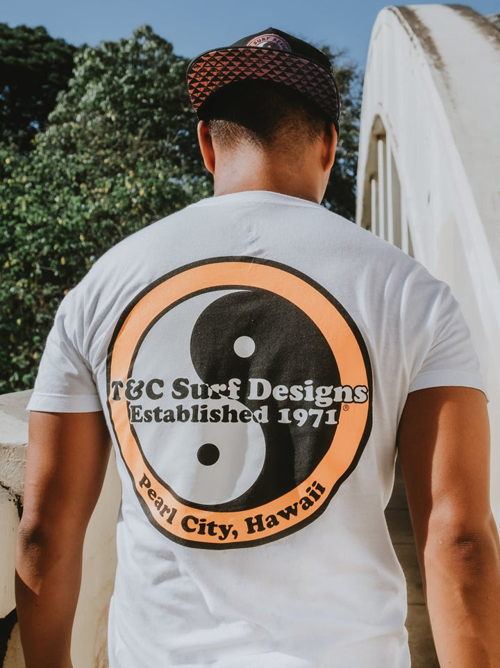 T&C Surf Designs Retro Neon Jersey Tee,