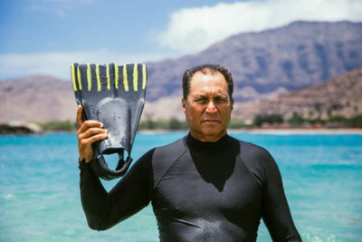 Legendary Hawaiian Waterman and DaFin