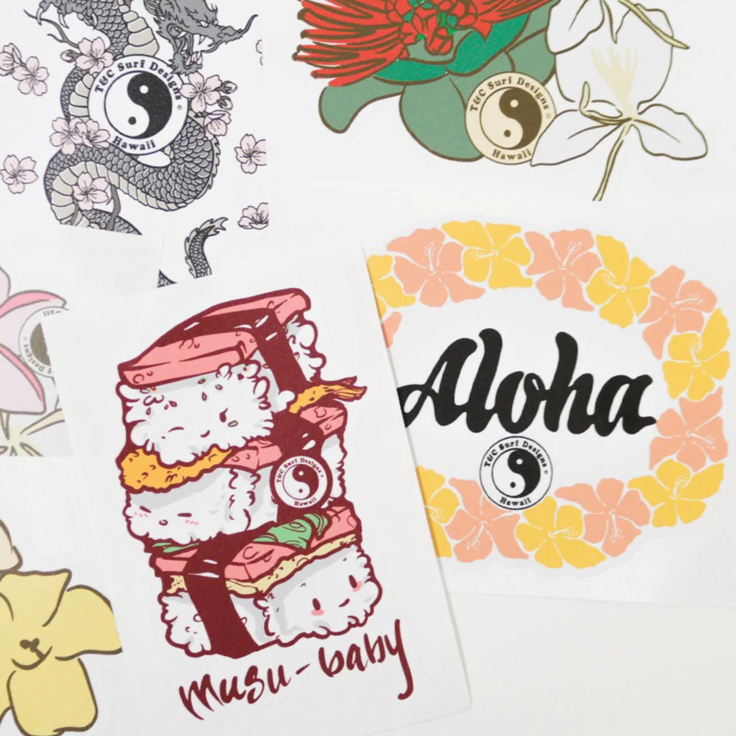 Stickers - T&C Surf Designs