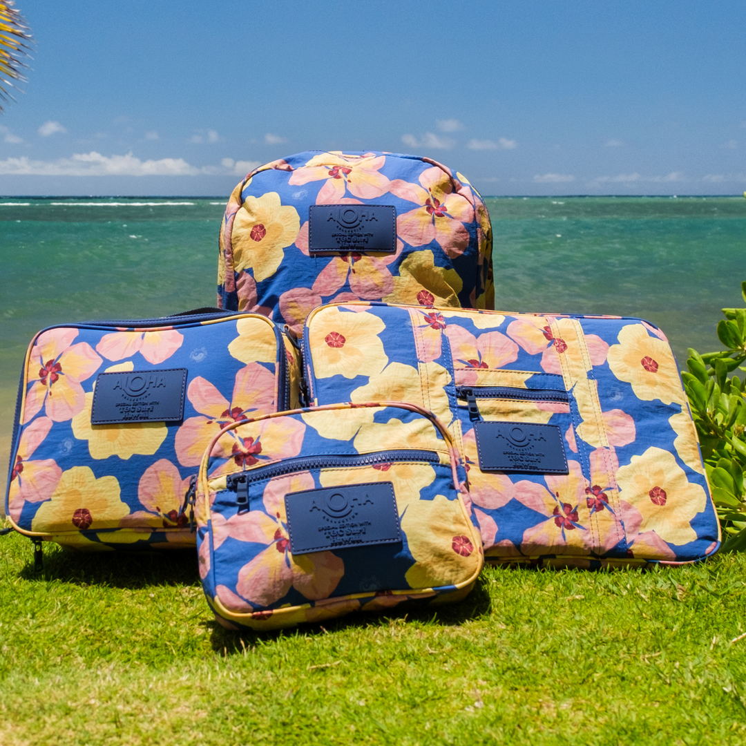 Aloha Collection Watercolor Hau - T&C Surf Designs