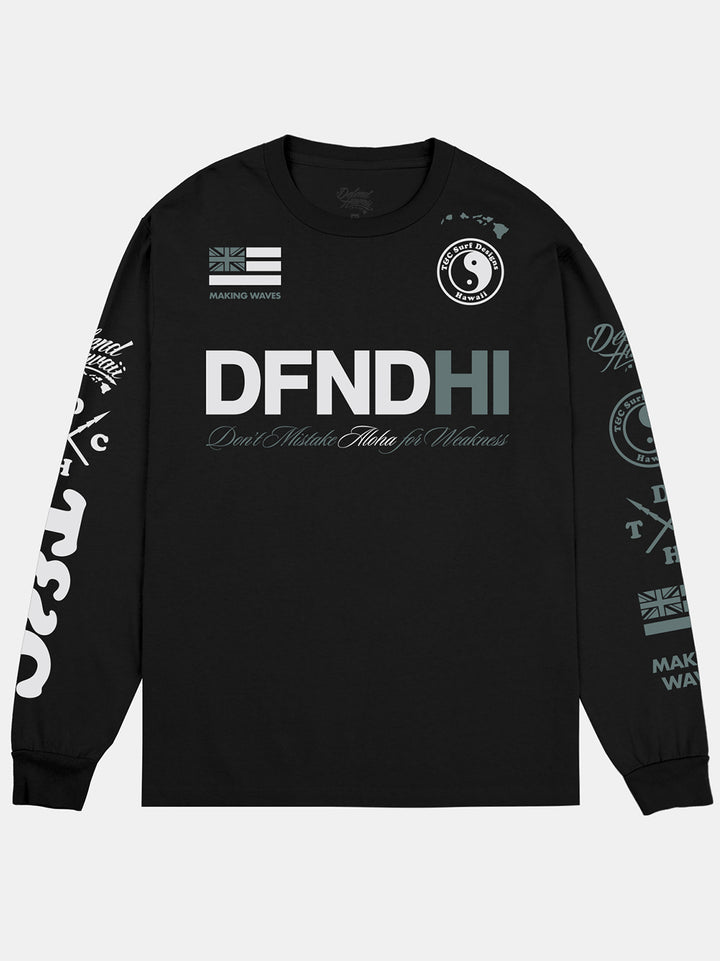 Defend Hawaii x T&C Surf Making Waves Long Sleeve