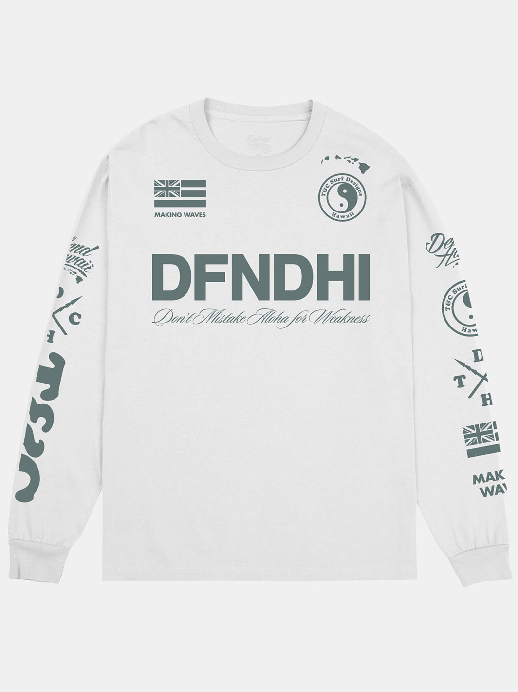 Defend Hawaii x T&C Surf Making Waves Long Sleeve