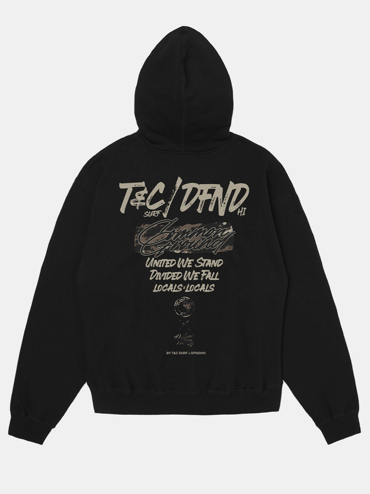 Defend Hawaii x T&C Surf Common Ground Pullover Hoodie