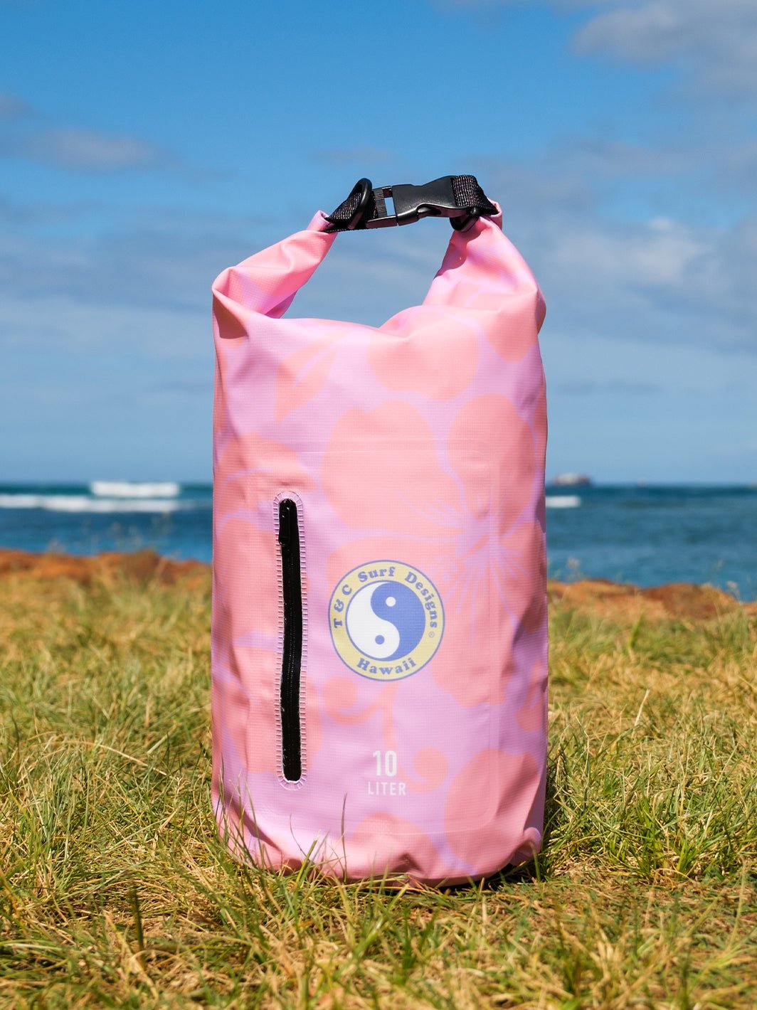 Hibiscus Band 10L Dry Bag - T&C Surf Designs