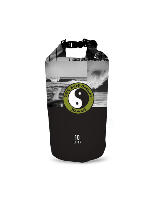 T&C Surf Designs T&C Surf Monotone 10L Dry Bag, Black