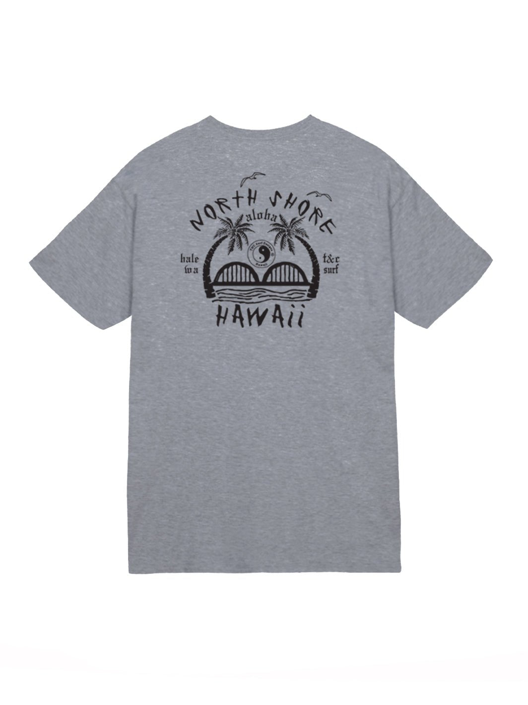 T&C Surf Designs Anahulu Iwa Jersey Tee, S / Graphite