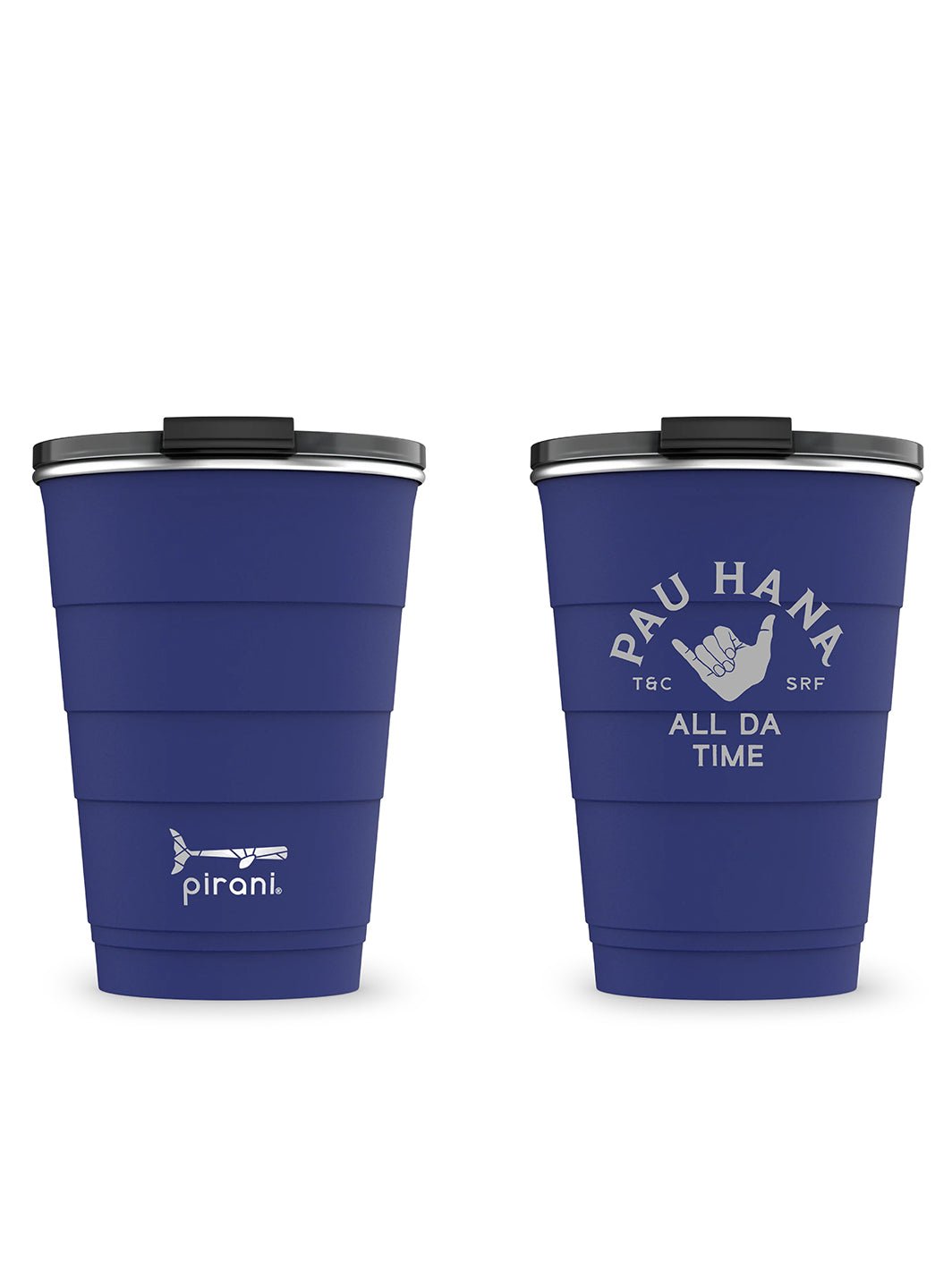 T&C Surf Designs T&C Surf 16 oz All Day Pau Hana Insulated Stackable Tumbler Pirani, The Deep Navy