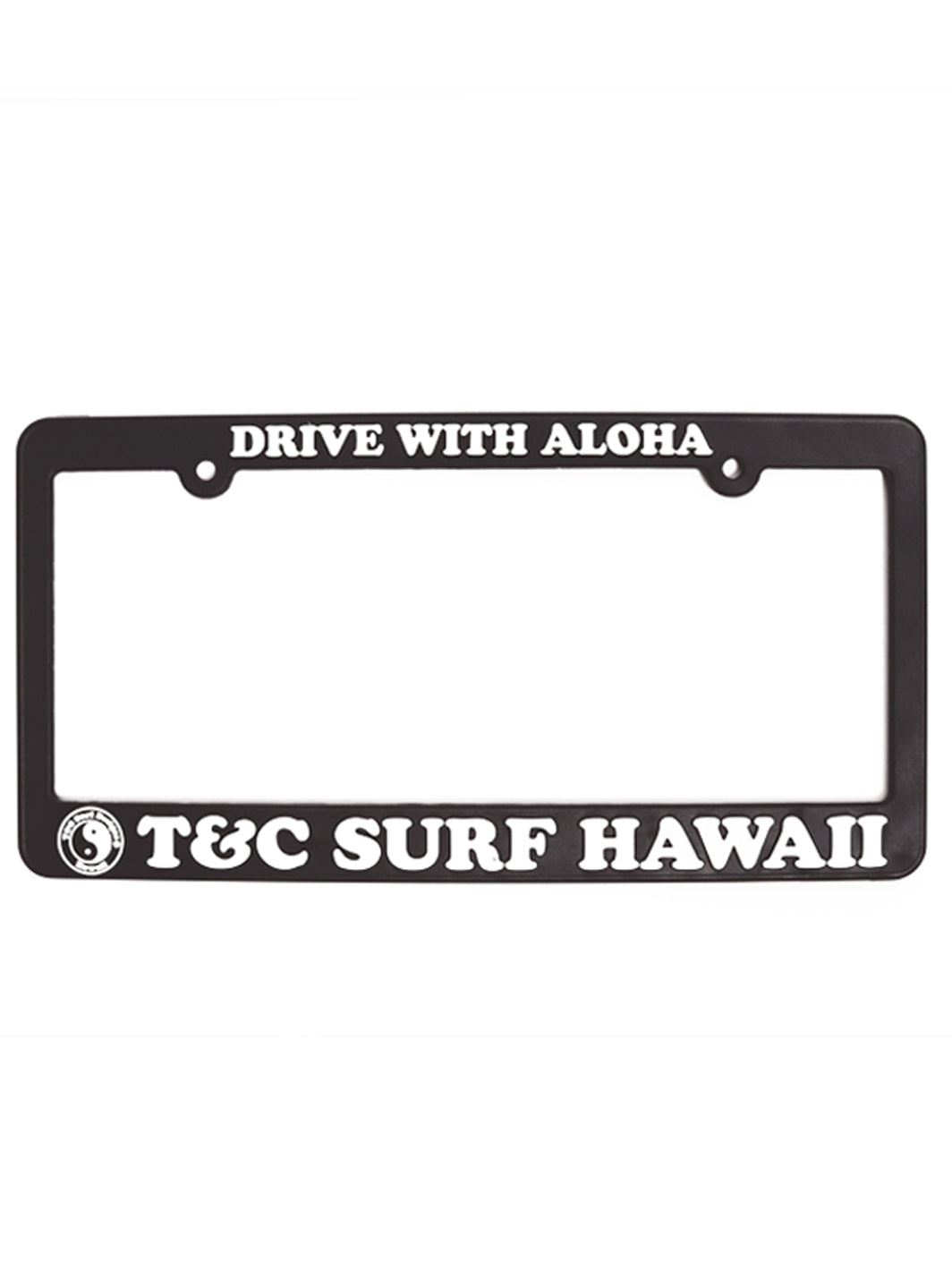 Drive with Aloha License Plate – T&C Surf Designs