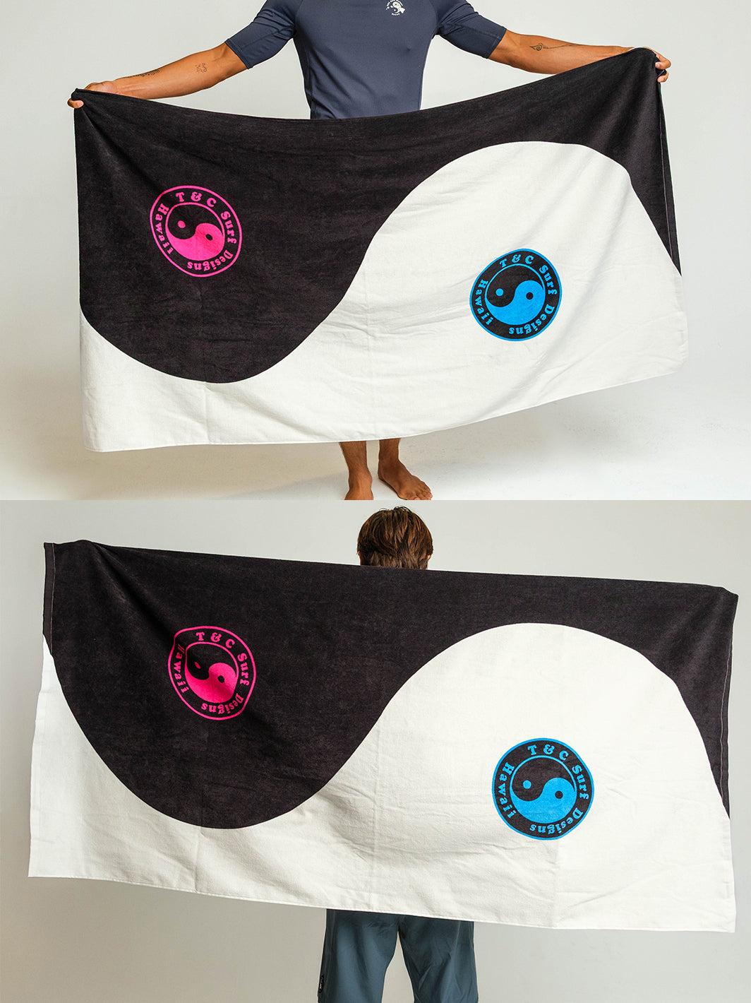 T&C Surf Designs Australia Yin Yang Towel,