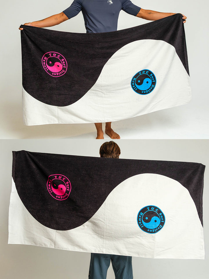 T&C Surf Designs Australia Yin Yang Towel,