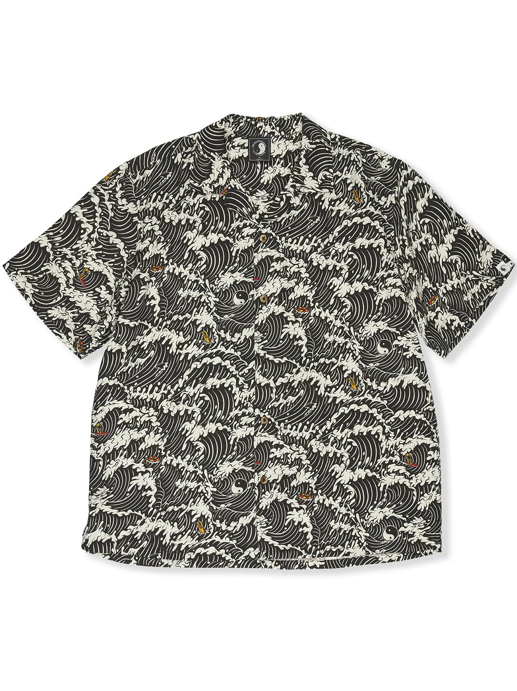 T&C Surf Designs Europe Fatigue Aloha Shirt,