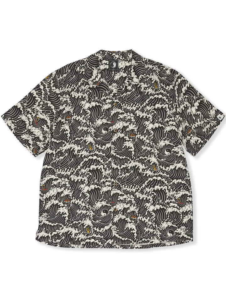T&C Surf Designs Europe Fatigue Aloha Shirt,