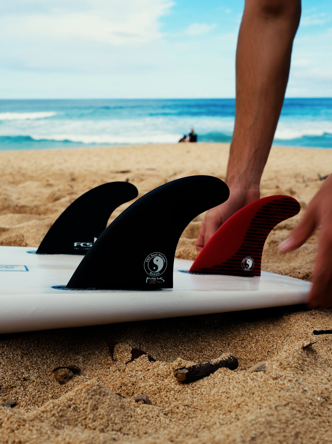 T&C Surf Designs Glenn Pang FCS II Thruster,