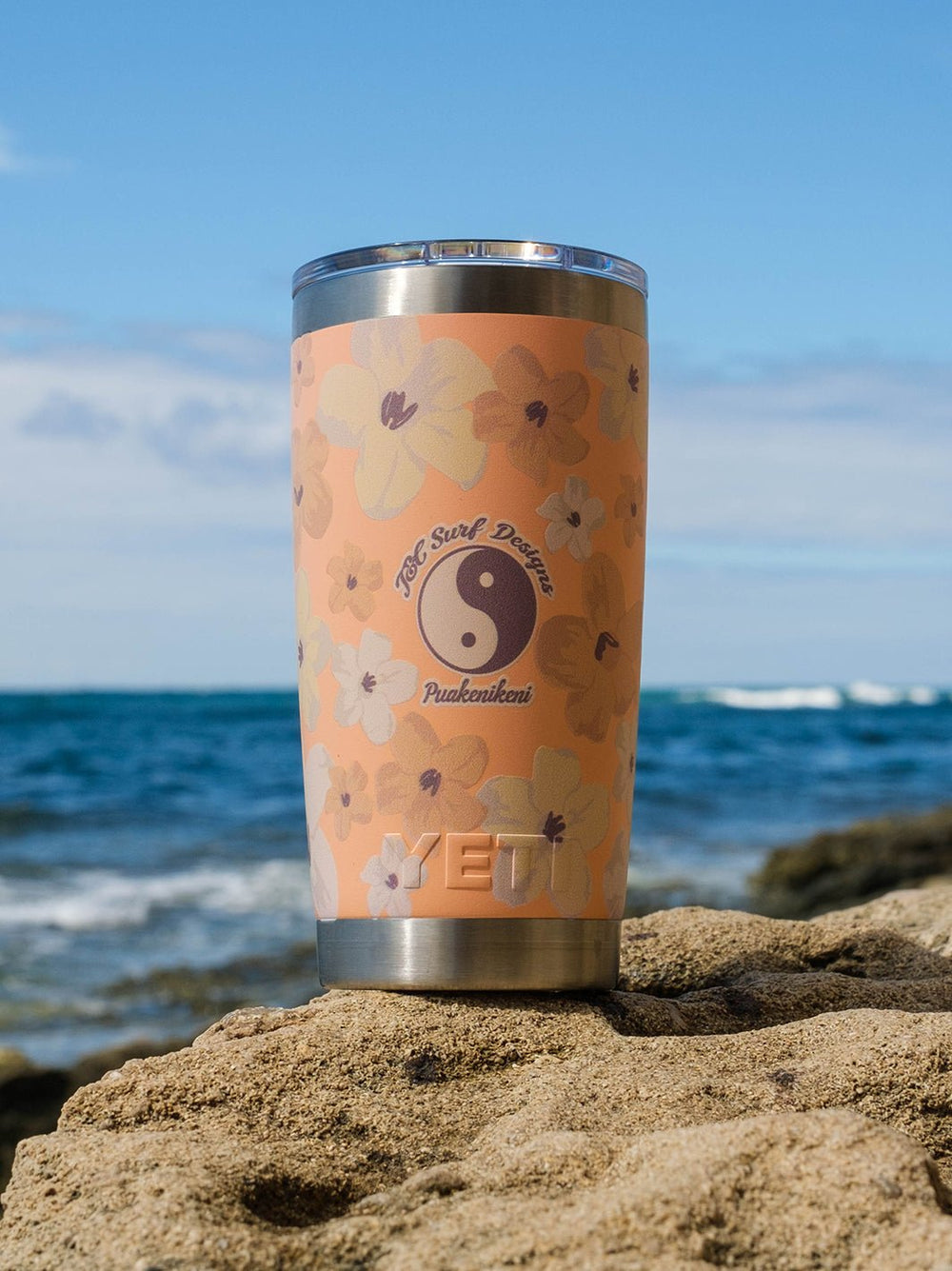 T&C Surf 20 oz Retro Puakeni Tumbler Yeti - T&C Surf Designs