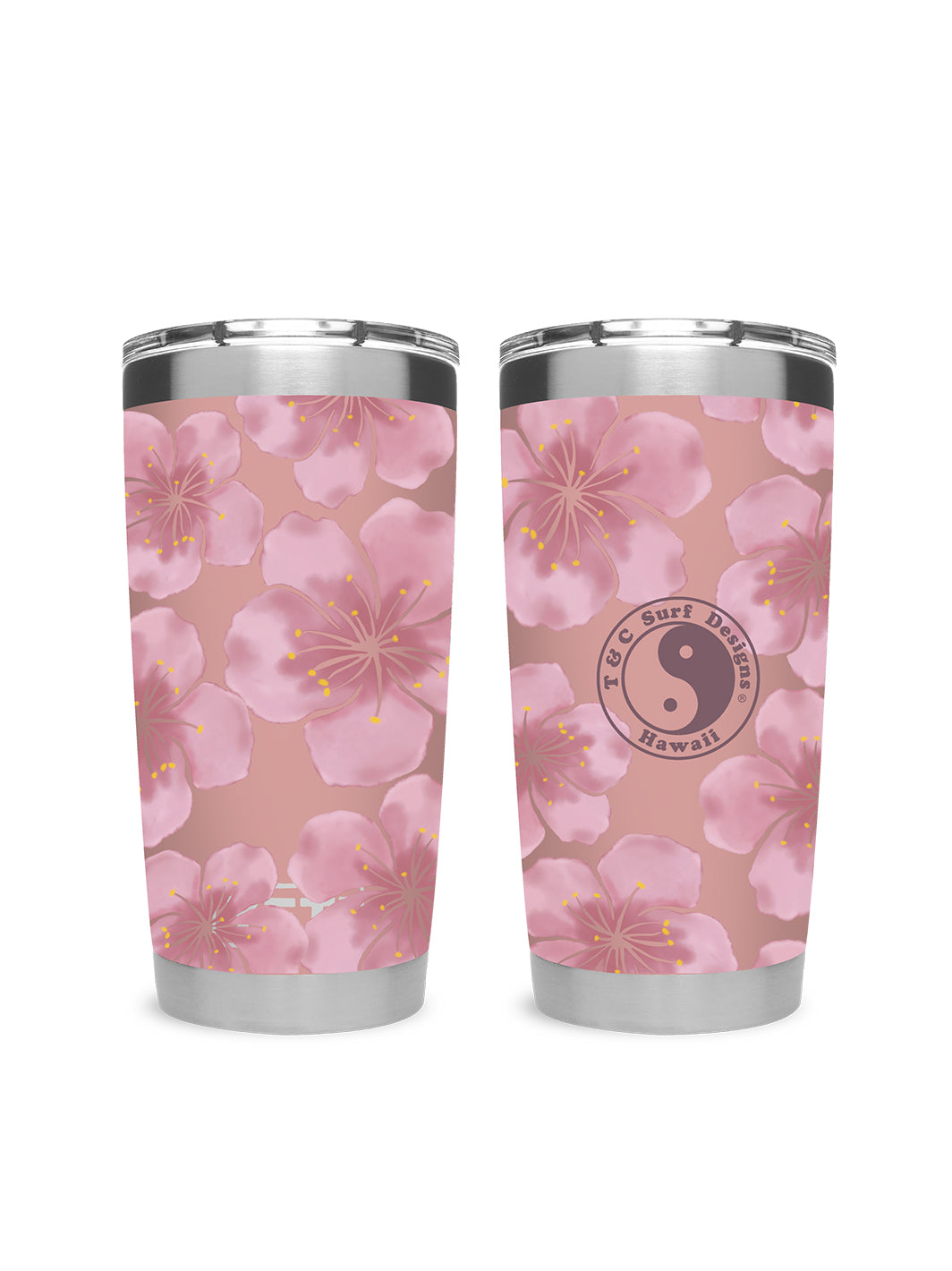 T&C Surf 20 oz Watercolor Blossom Tumbler Yeti