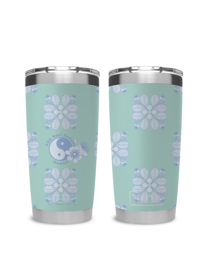 T&C Surf Designs T&C Surf 20 oz Kamani Quilt Tumbler Yeti, Seafoam