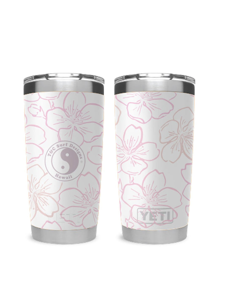 T&C Surf 20 oz Brushed Sakura Tumbler Yeti - T&C Surf Designs