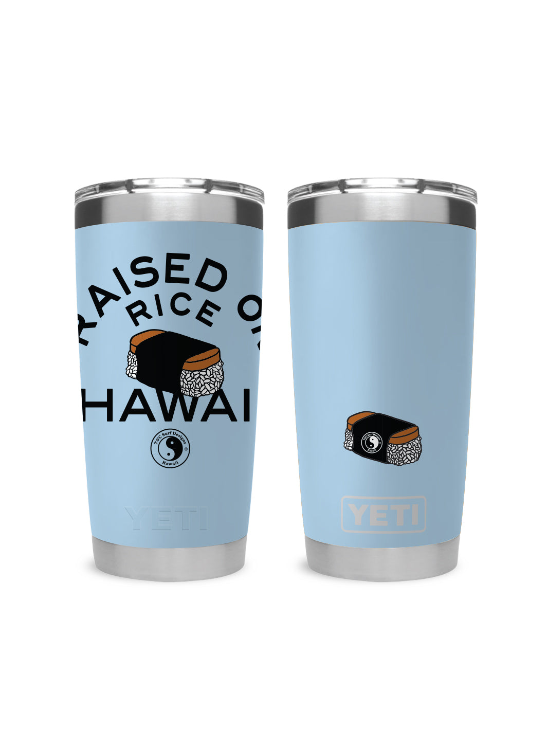 T&C Surf Designs T&C Surf 20 oz Rice Made Tumbler Yeti, Big Sky Blue