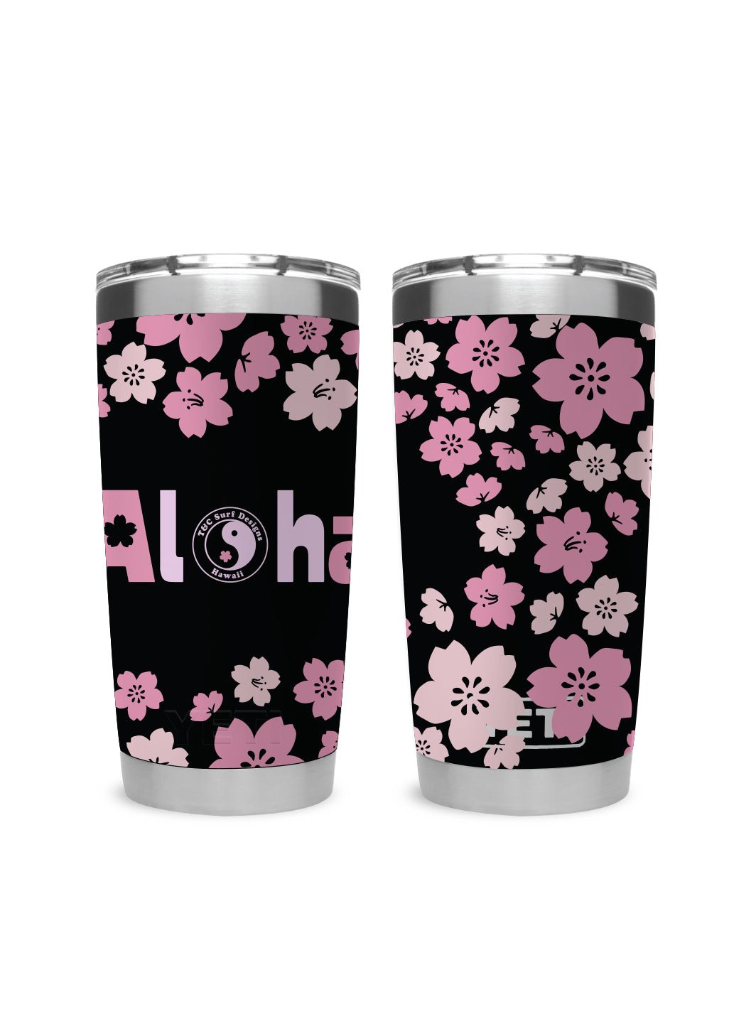 T&C Surf 20 oz Cute Sakura Tumbler Yeti - T&C Surf Designs