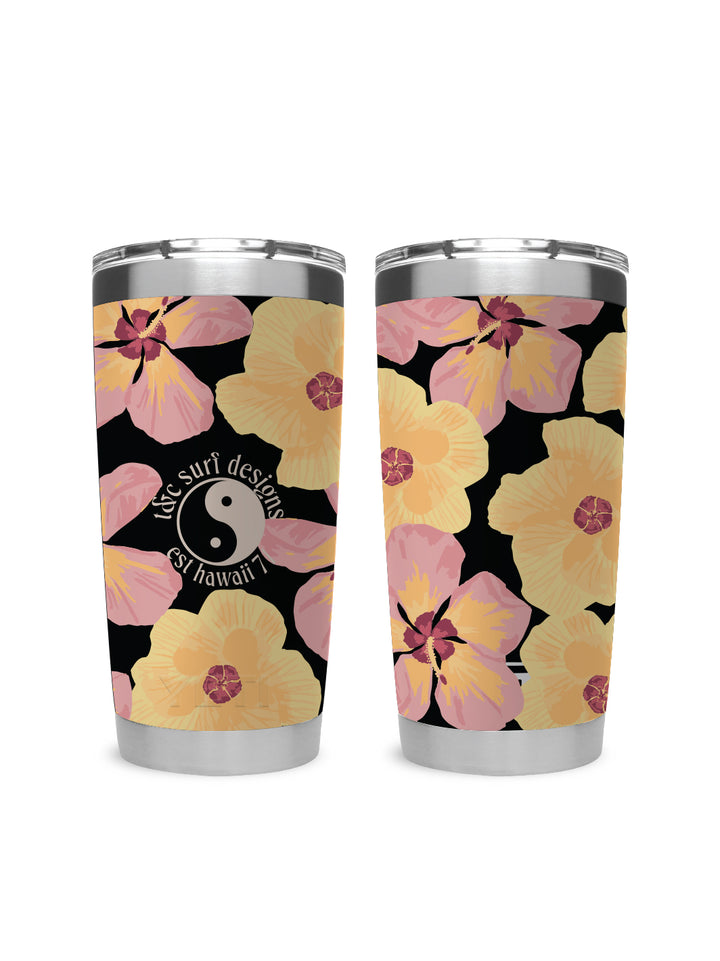 T&C Surf 20 oz Watercolor Hau Tumbler Yeti