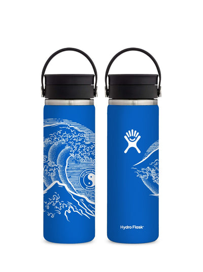 T&C Surf Designs T&C Surf 20 oz Stoked Hokusai Hydro Flask, Cascade