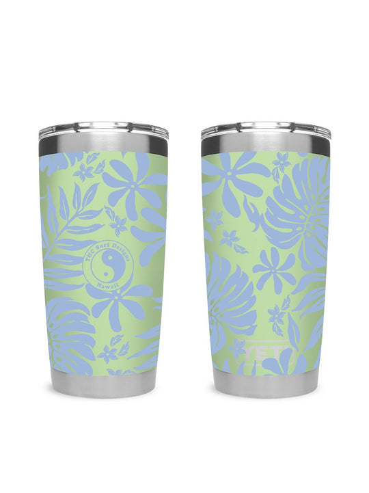 T&C Surf 20 oz Retro Tropical Tumbler Yeti - T&C Surf Designs