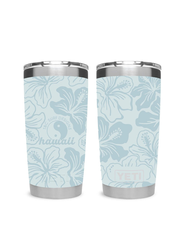 T&C Surf Designs T&C Surf 20 oz Vintage Floral Band Tumbler Yeti, Ridgeline