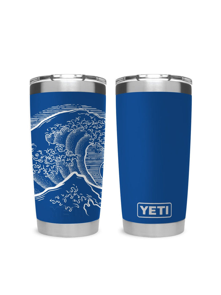 T&C Surf 20 oz Stoked Hokusai Tumbler Yeti - T&C Surf Designs
