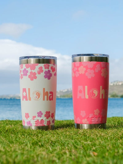 T&C Surf Designs T&C Surf 20 oz Cute Sakura Tumbler Yeti, 