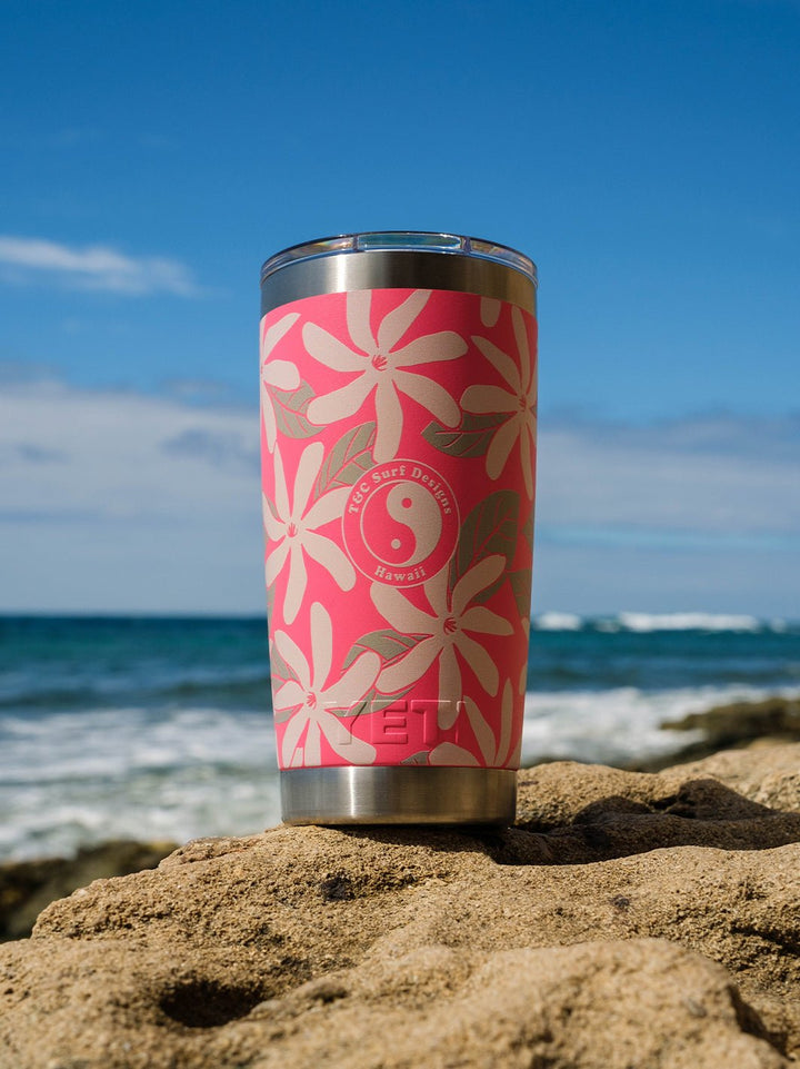 T&C Surf Designs T&C Surf 20 oz Tiare Tumbler Yeti,