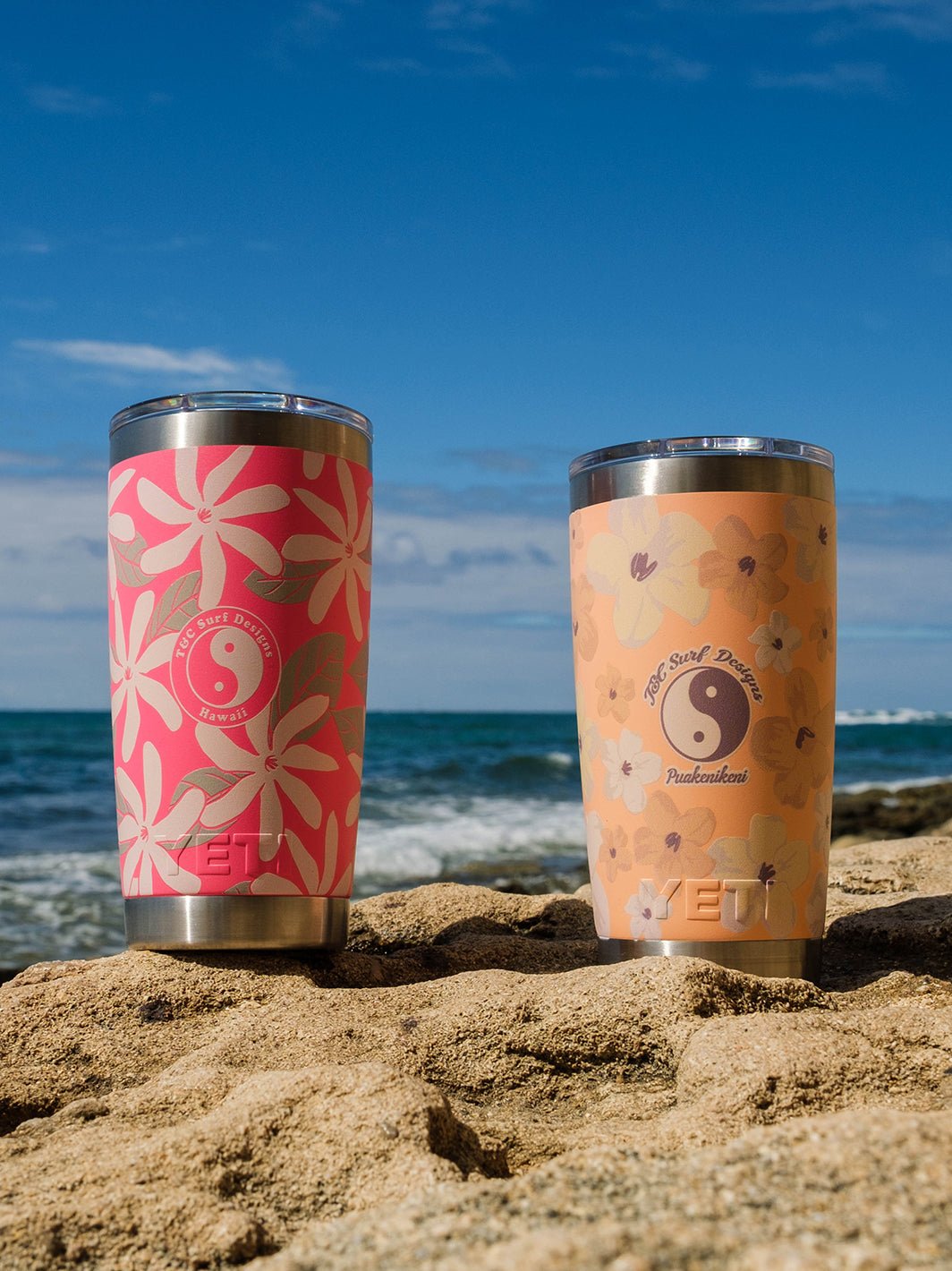 T&C Surf Designs T&C Surf 20 oz Tiare Tumbler Yeti,