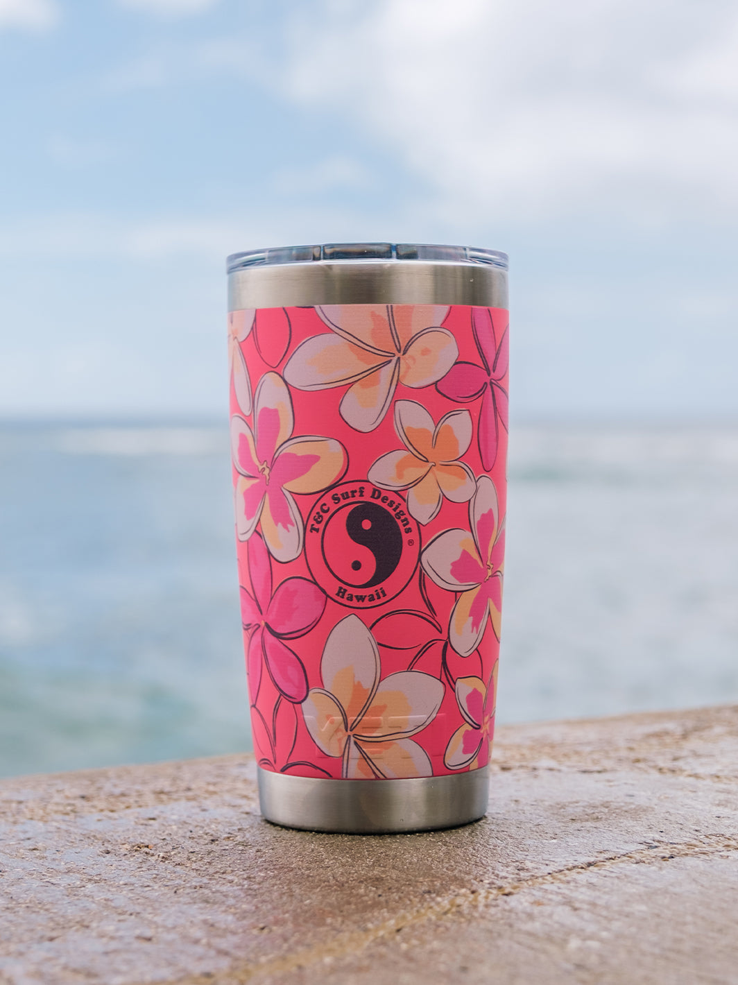 T&C Surf 20 oz Pua Melia Tumbler Yeti