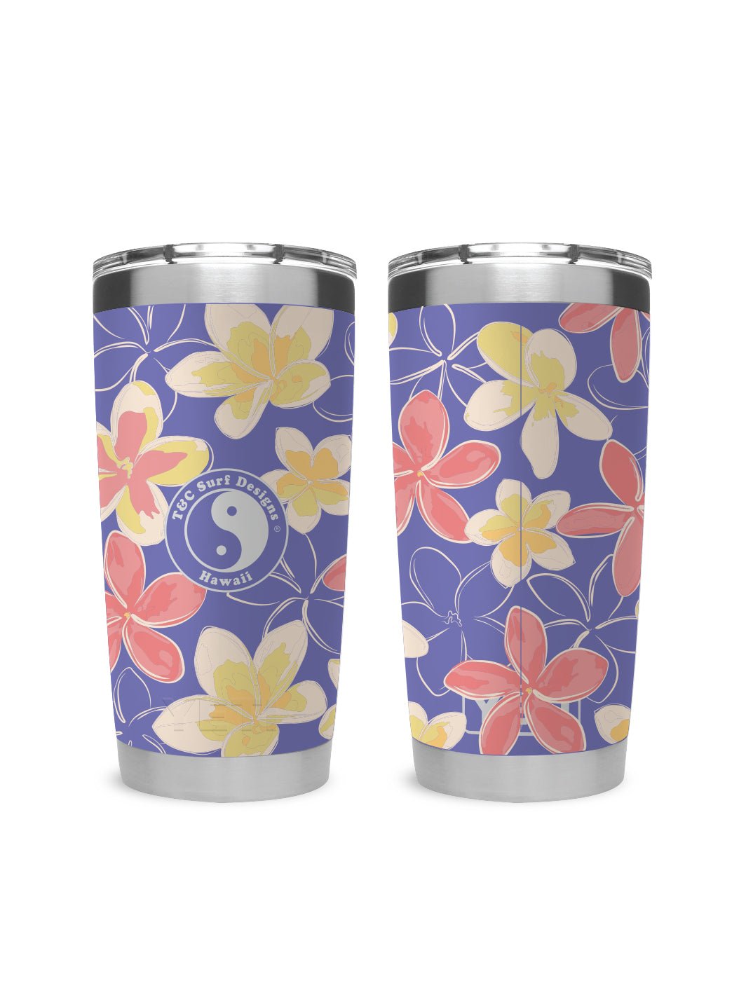T&C Surf 20 oz Pua Melia Tumbler Yeti - T&C Surf Designs