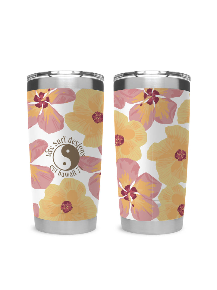 T&C Surf 20 oz Watercolor Hau Tumbler Yeti