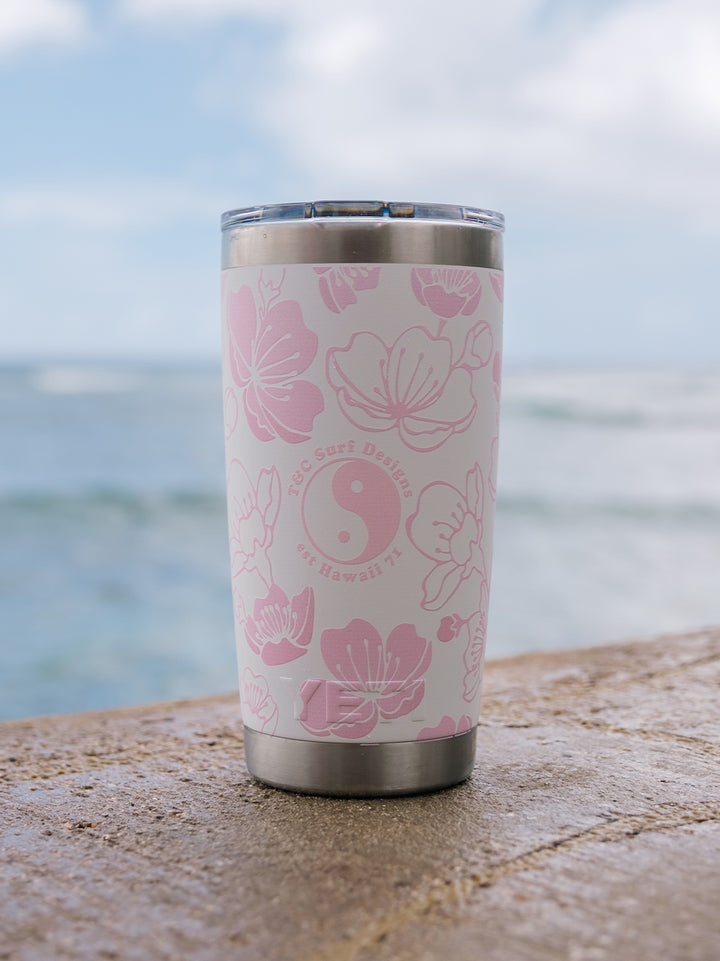 T&C Surf 20 oz Cherry Sakura Tumbler Yeti