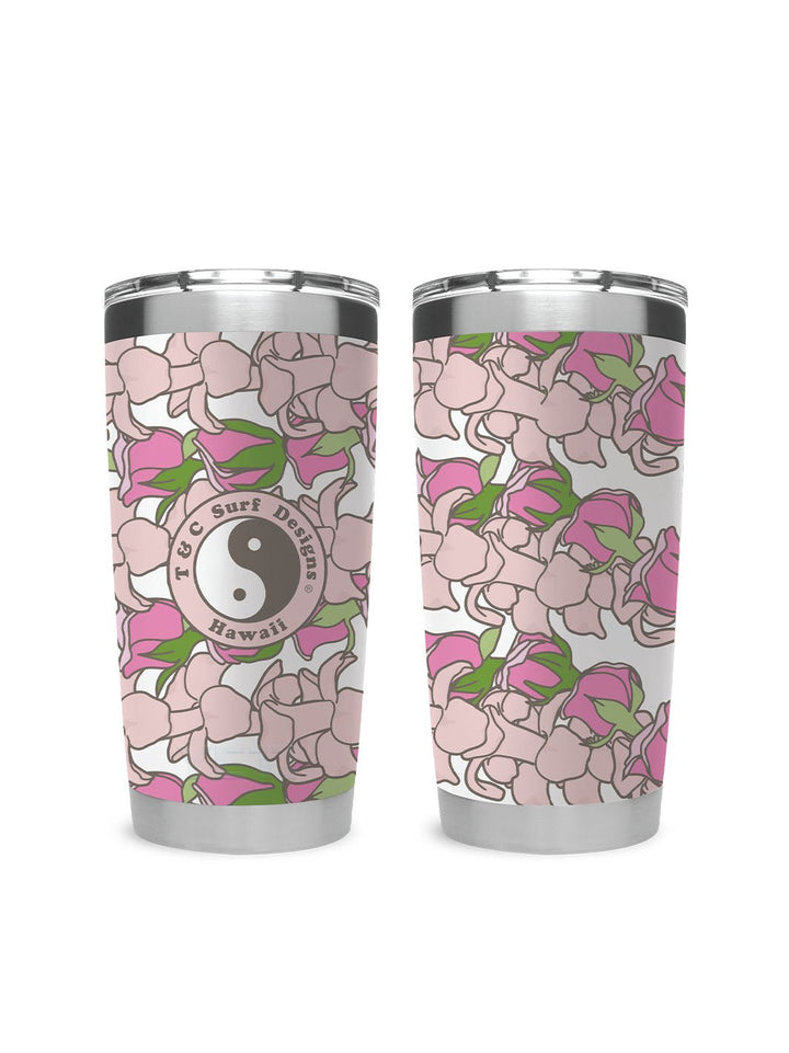 T&C Surf Designs T&C Surf 20 oz Lei Pu'uwai Tumbler Yeti, White