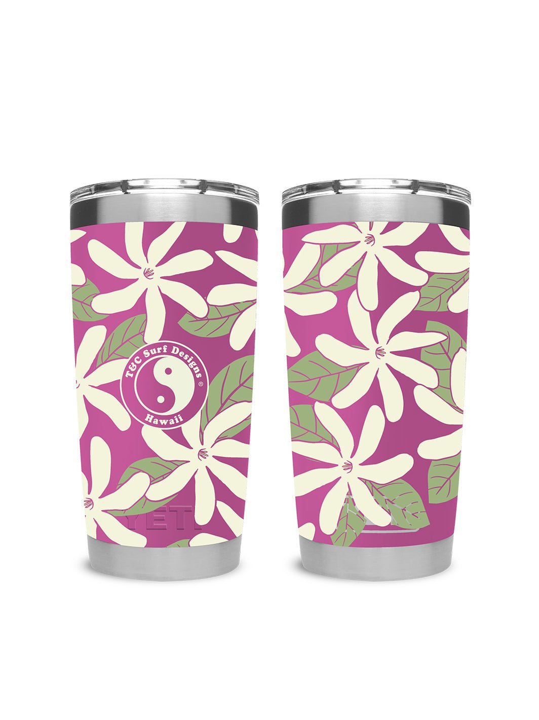 T&C Surf 20 oz Tiare Tumbler Yeti - T&C Surf Designs