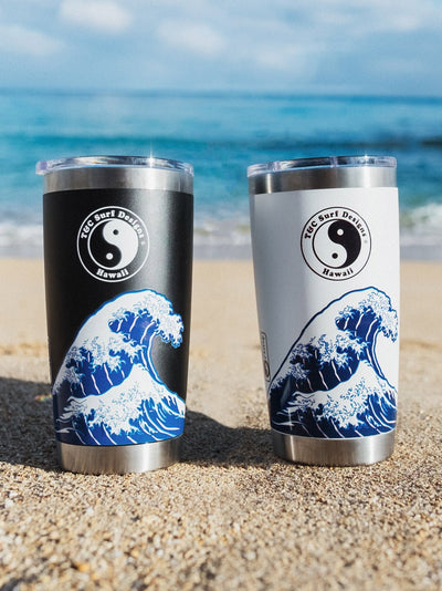 T&C Surf Designs T&C Surf 20 oz Brush Hokusai Tumbler Yeti,