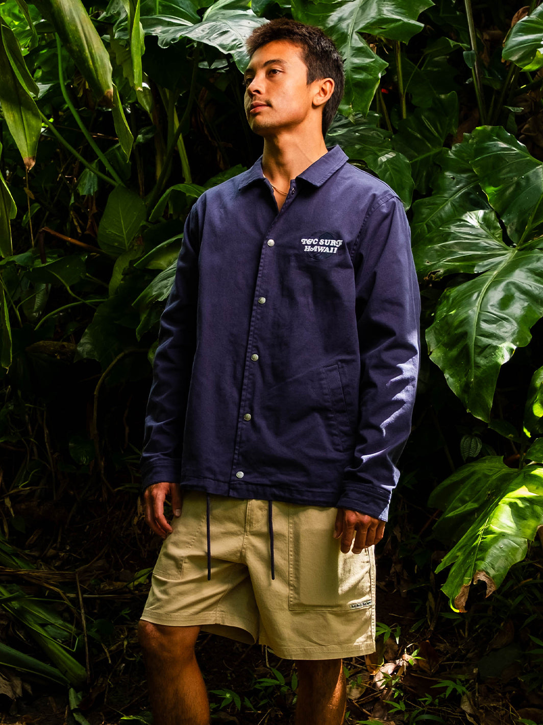 T&C Surf Designs Europe Twill Cotton Coach Jacket,