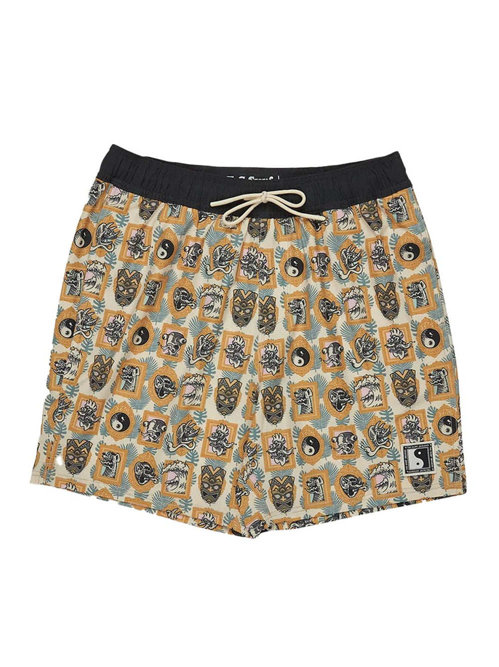 Europe Aloha Elastic 17.5" Beach Short - T&C Surf Designs