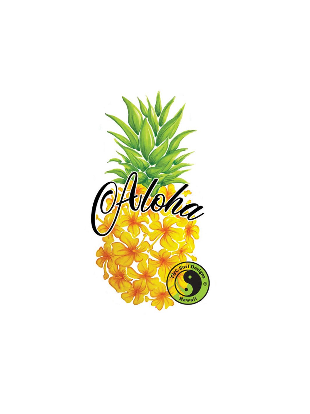 T&C Surf Designs T&C Surf Island Fresh Sticker, Multi