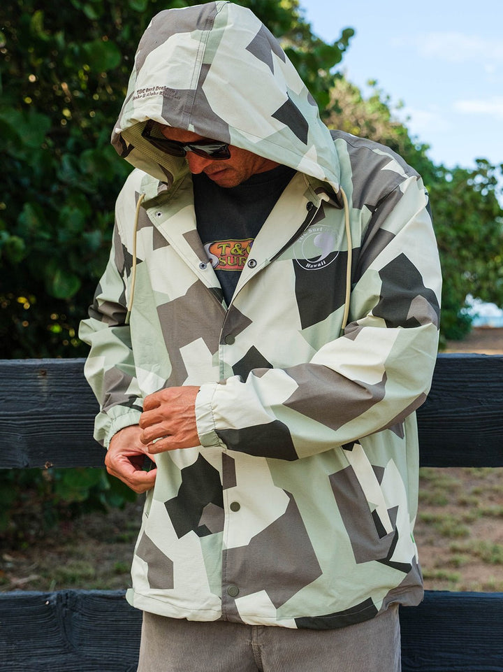 Europe Hooded Coach Jacket - T&C Surf Designs